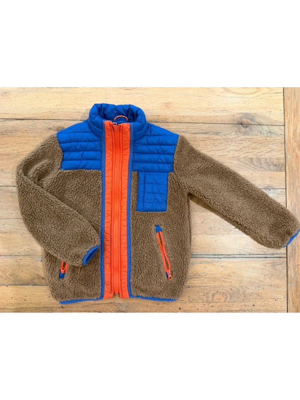 Gap Kids colorblock puffer jacket size small